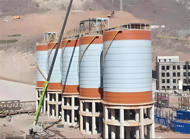 水磨沟高架钢板仓