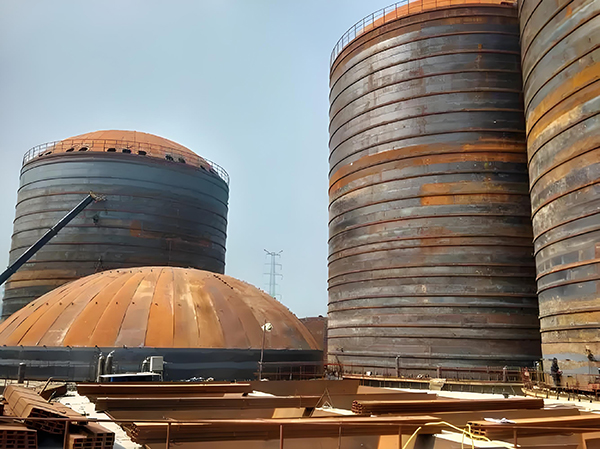 水磨沟焦粉钢板仓